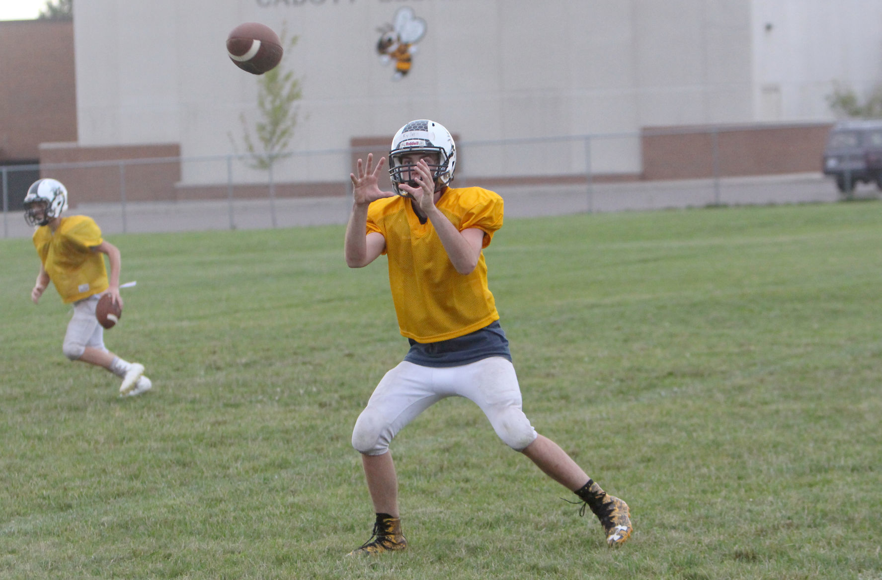 Cadott football practice 8-13-19